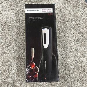 NEW Emerson Electric Wine Bottle Opener model BO61